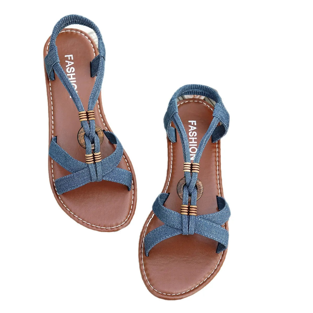 Low-Heel Sandals