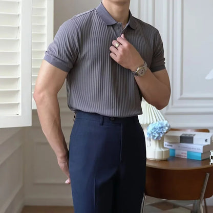 Short-sleeve Slim Polo
