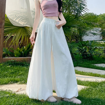 Cropped Balloon Pants