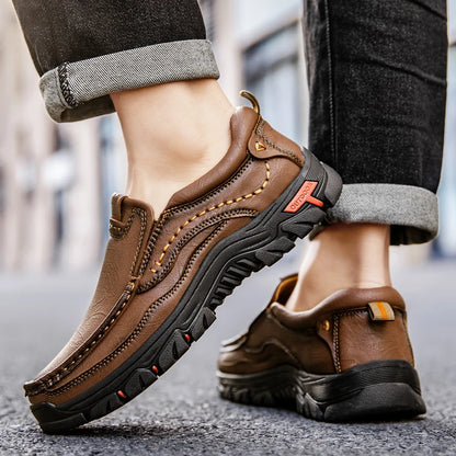 Leather Driving Loafers
