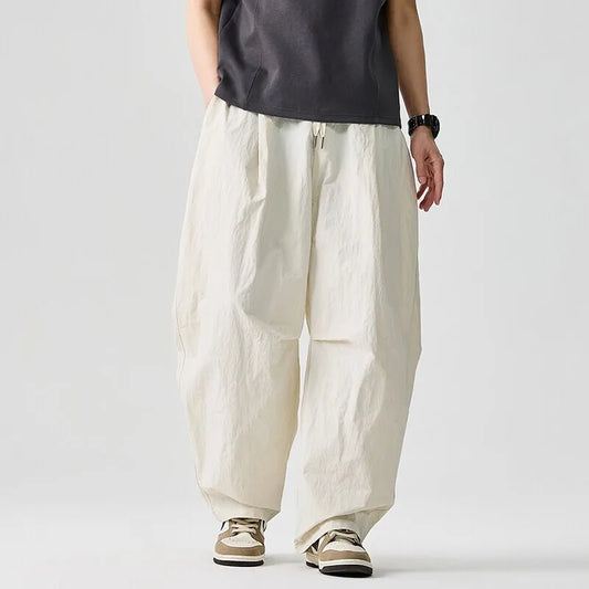 Oversized Wide-leg Trousers
