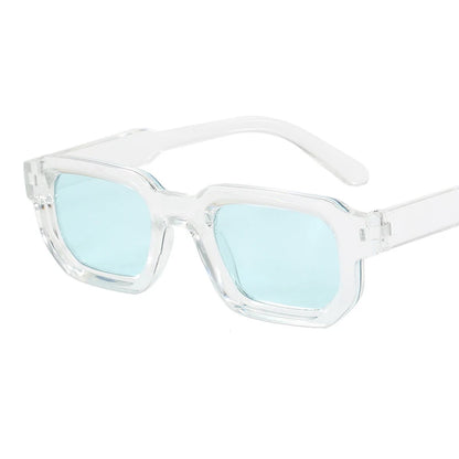 Vintage Rectangle Frame Sunglasses