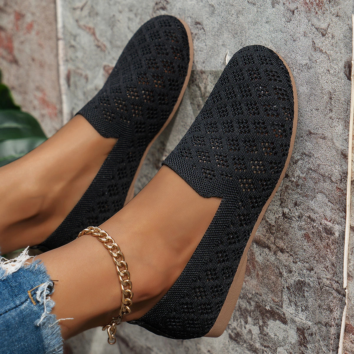 Knit Slip-Ons