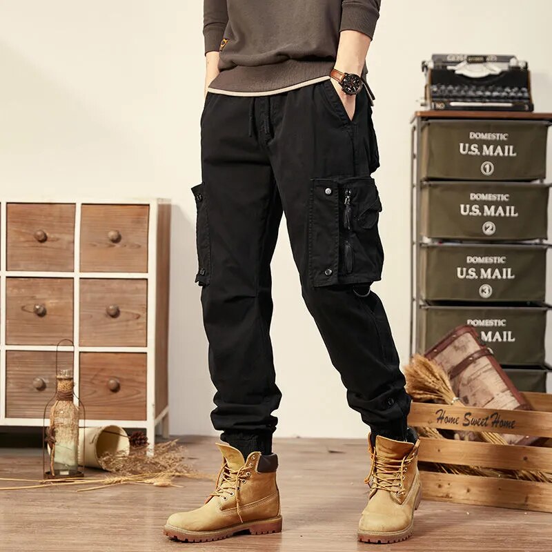 Multi-Pocket Cargo Pants