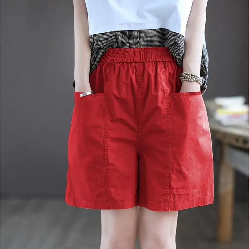Cotton Athletic Shorts