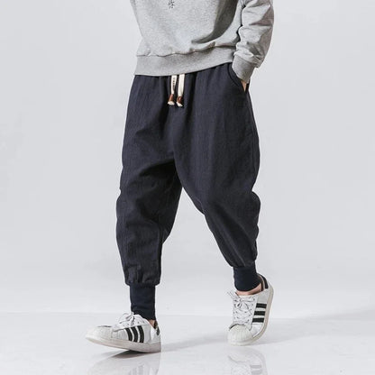 Cotton Harem Pants