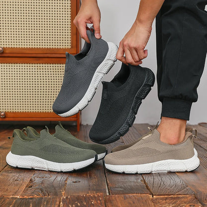 Knit Slip-On Sneakers