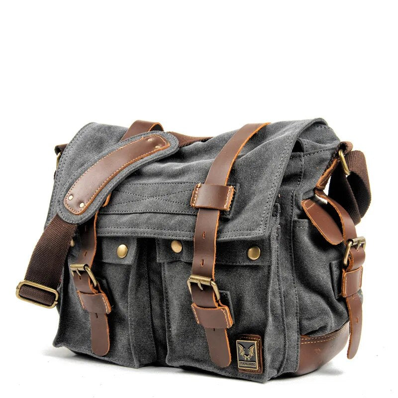 Canvas Messenger Bag