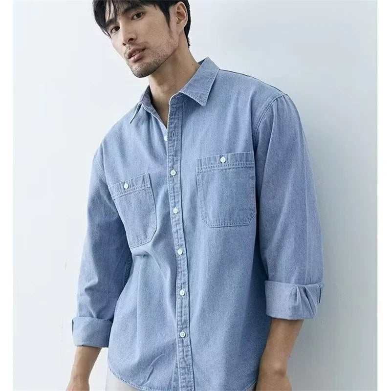 Loose Denim Shirt