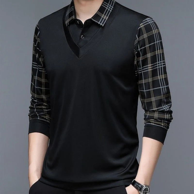 Leonti Long-sleeve Polo
