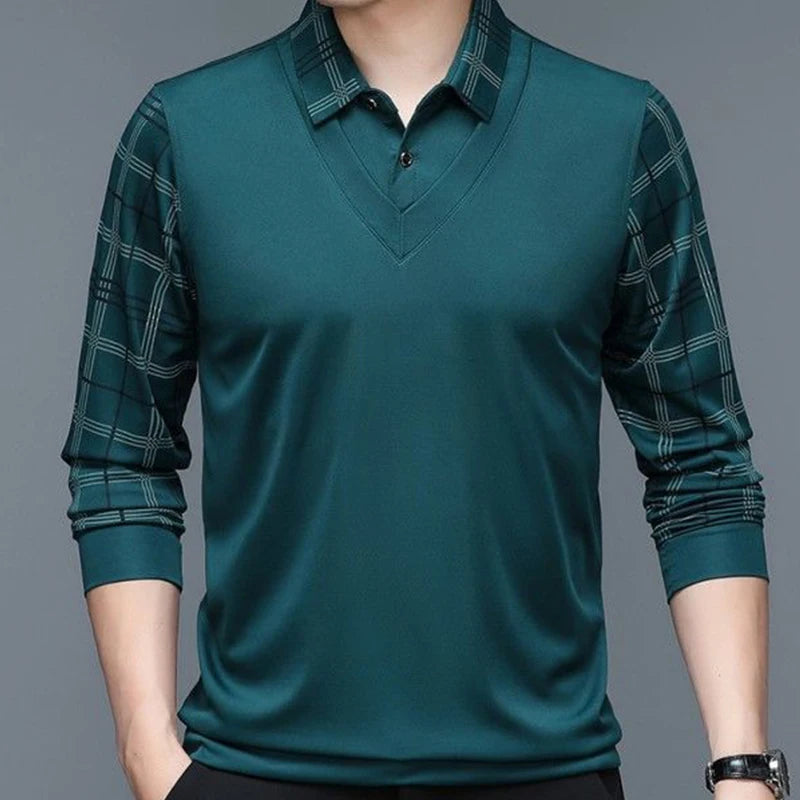 Leonti Long-sleeve Polo
