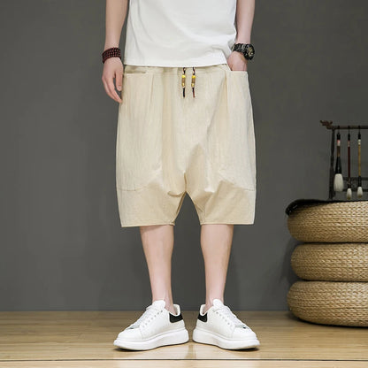 Summer Drop-crotch Shorts