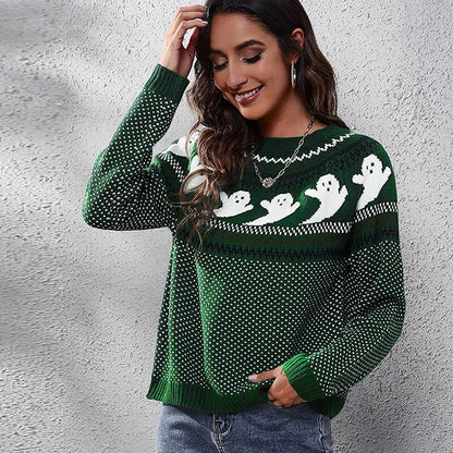 Halloween Ghost Sweater