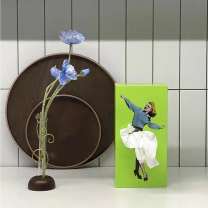 Woman Tissue Box