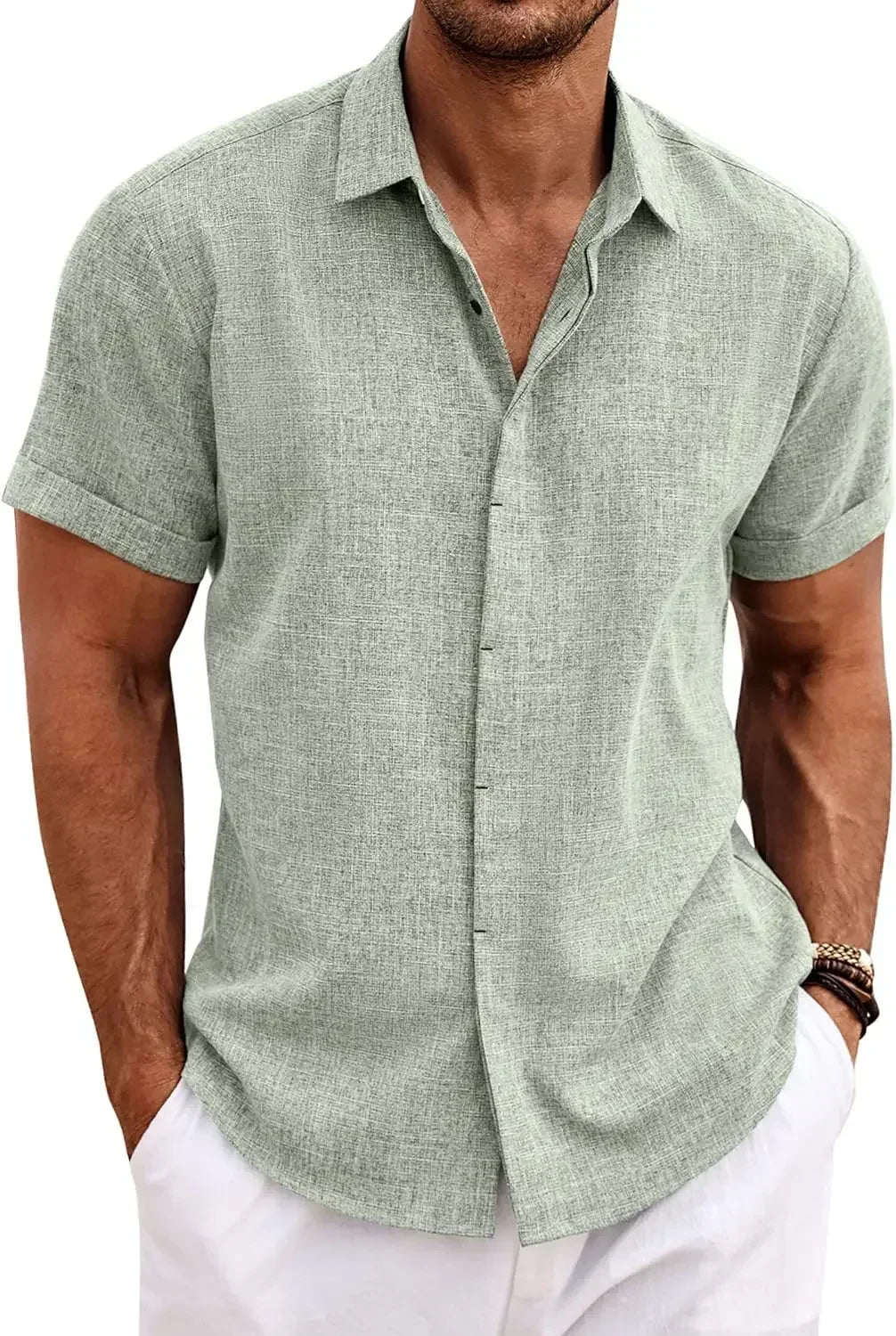 Button Pullover Shirt