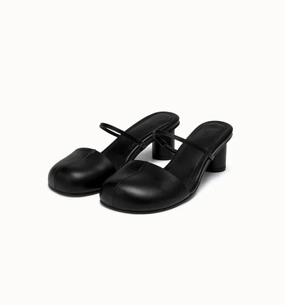 Round Toe Heels