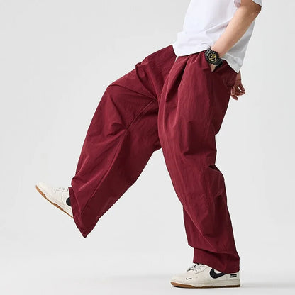 Oversized Wide-leg Trousers