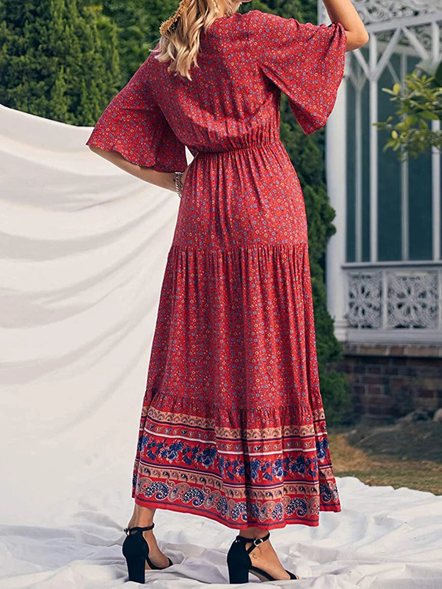 Boho Midi Dress