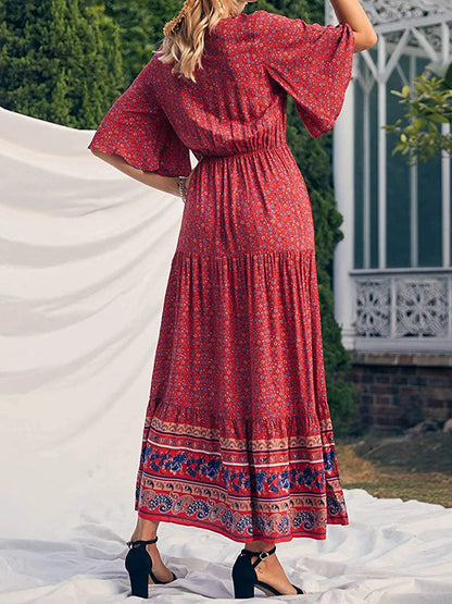 Boho Midi Dress