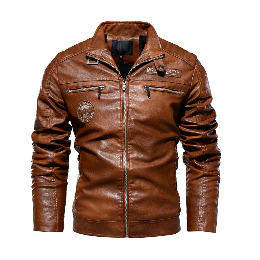 Patch Moto Jacket