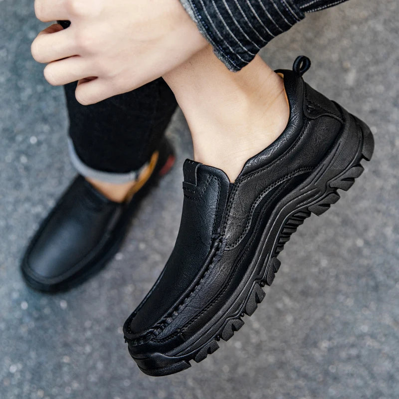 Leather Driving Loafers