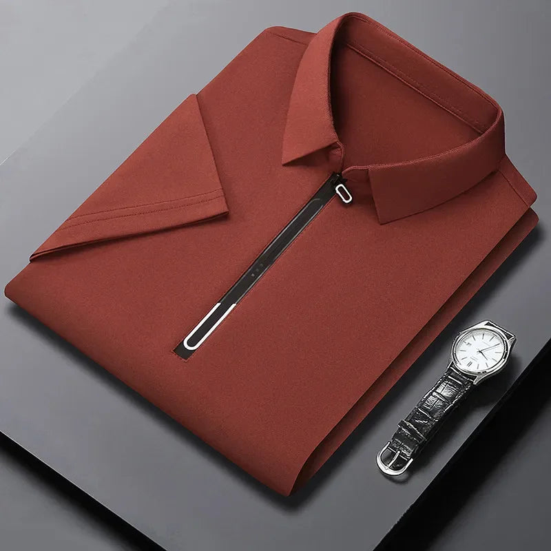 Quarter-zip Polo