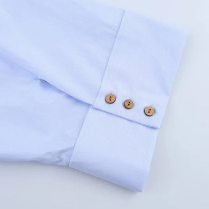 Oversized Cropped Shirt