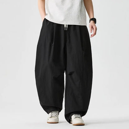 Oversized Wide-leg Trousers