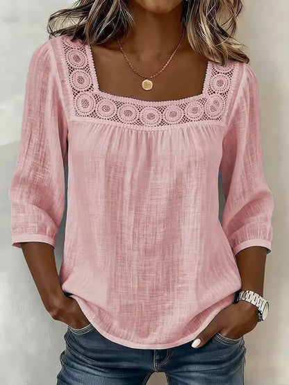 Cotton Lace Blouse