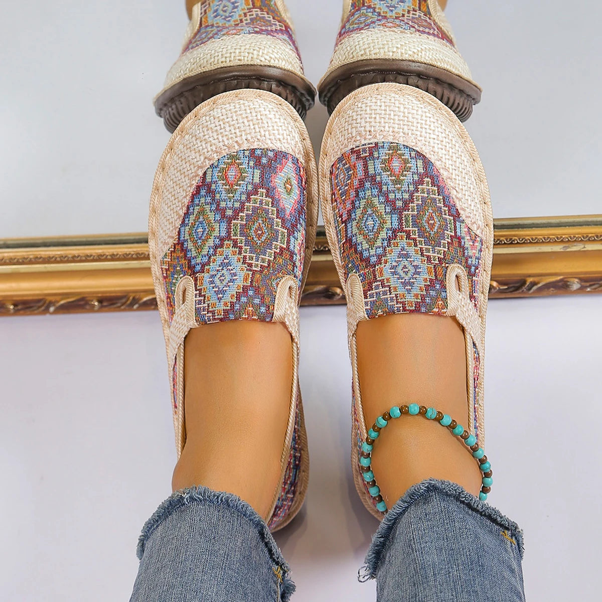 Boho Walking Sneakers