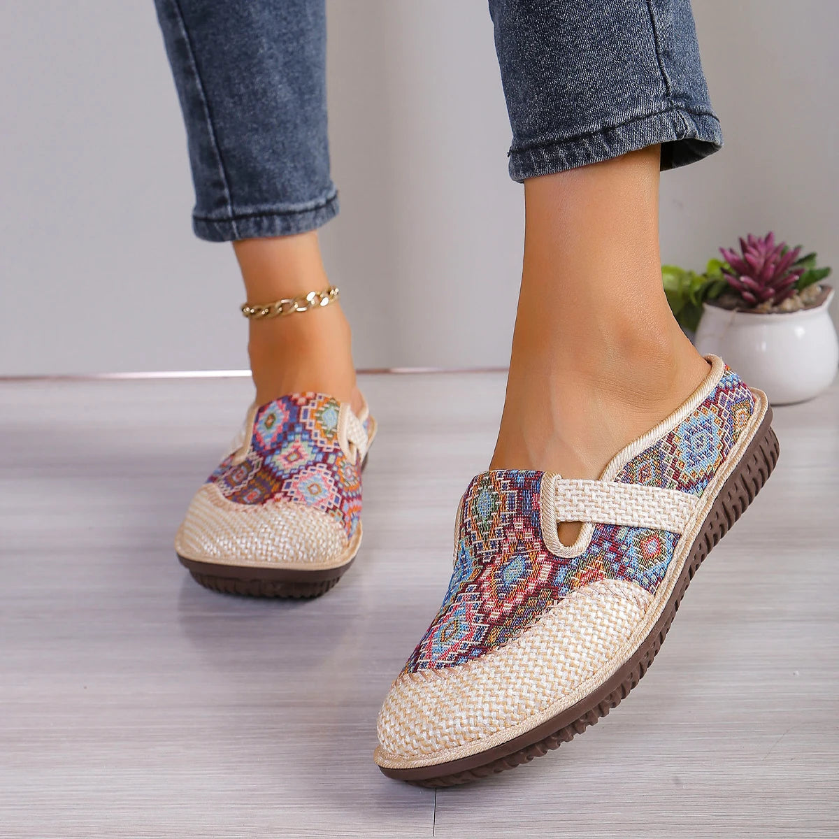Boho Walking Sneakers