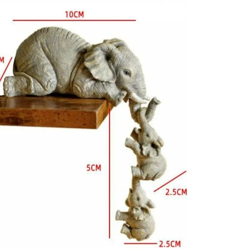 Elephant Figurine Set