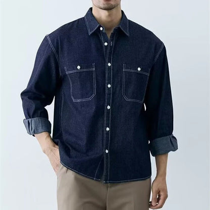 Loose Denim Shirt