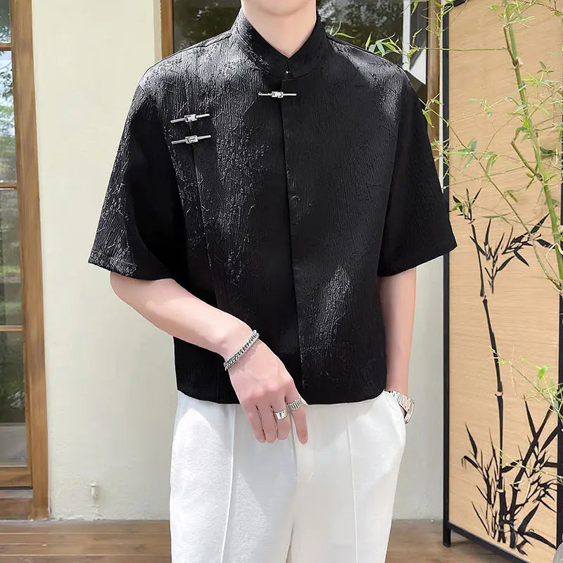 Short-sleeve Tang Shirt