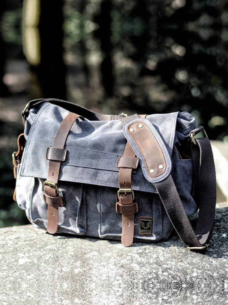 Canvas Messenger Bag