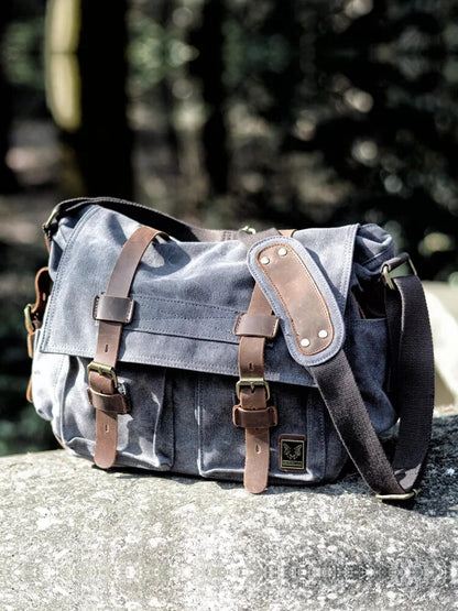 Canvas Messenger Bag