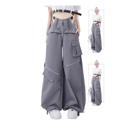 Multi Zip Cargo Pants