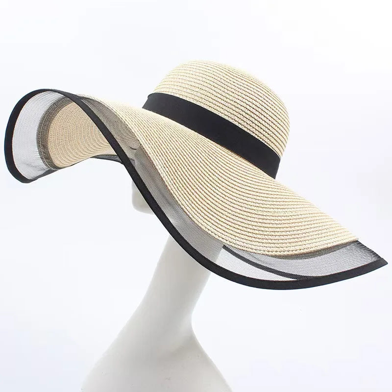 Wavy-Brim Sun Hat
