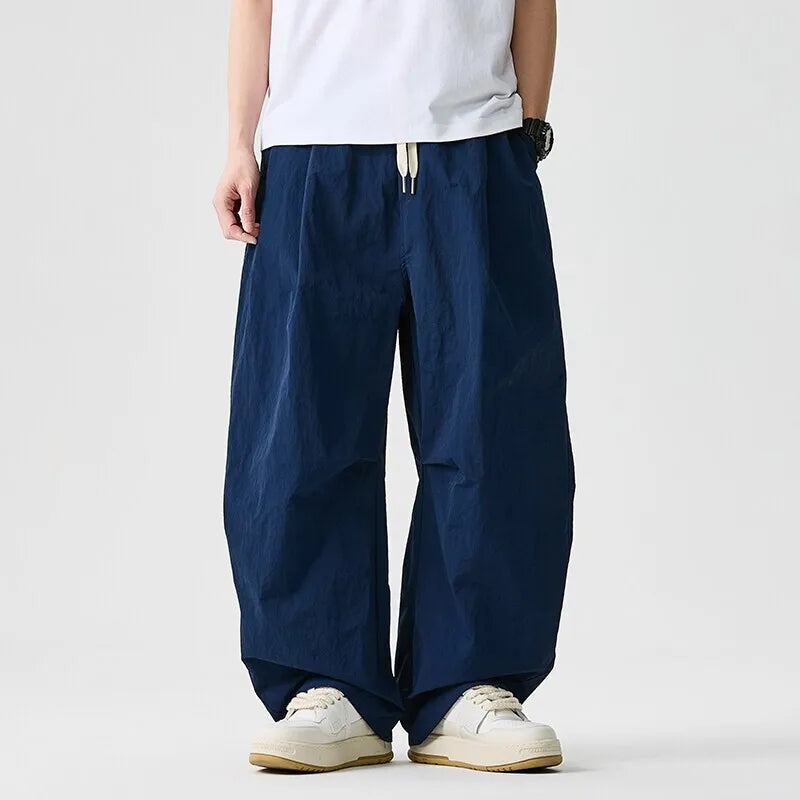 Oversized Wide-leg Trousers