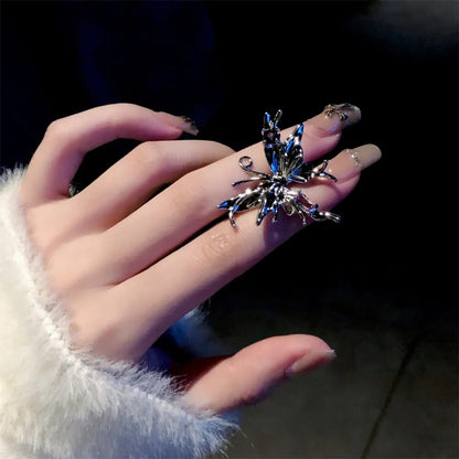Liquid Metal Butterfly Ring