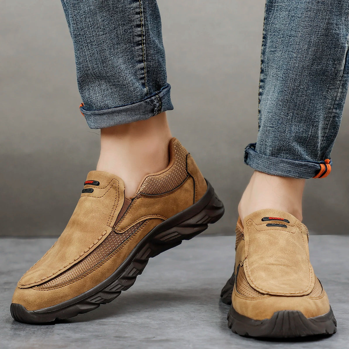 Stitched Casual Loafers