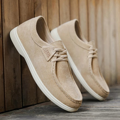 Suede Loafers
