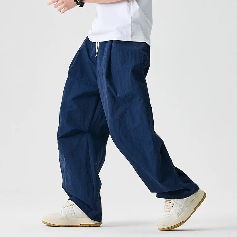 Oversized Wide-leg Trousers