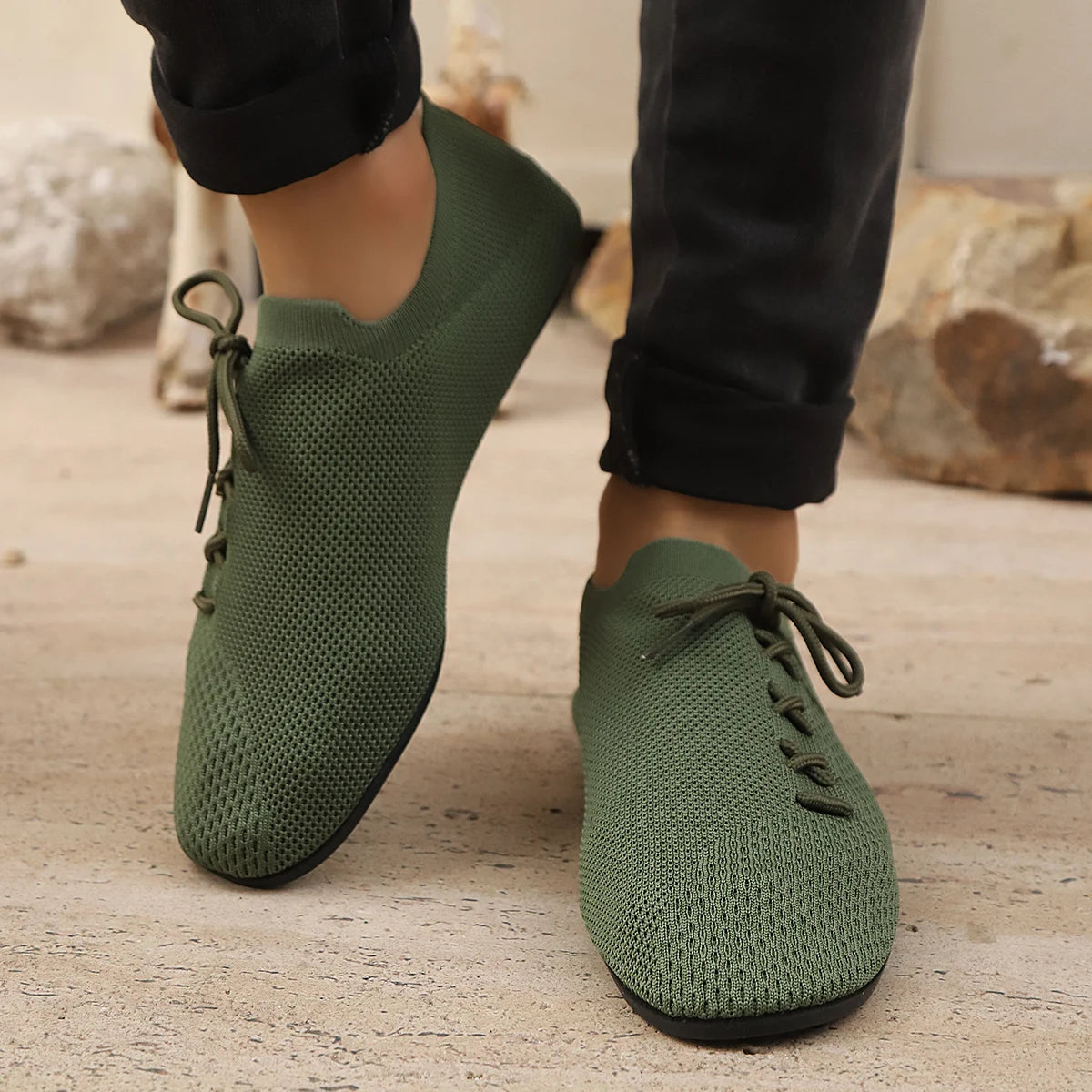Mesh Side Shoes