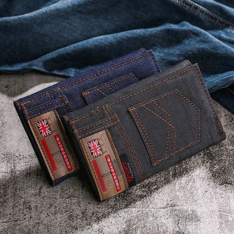 Vintage Denim Wallet