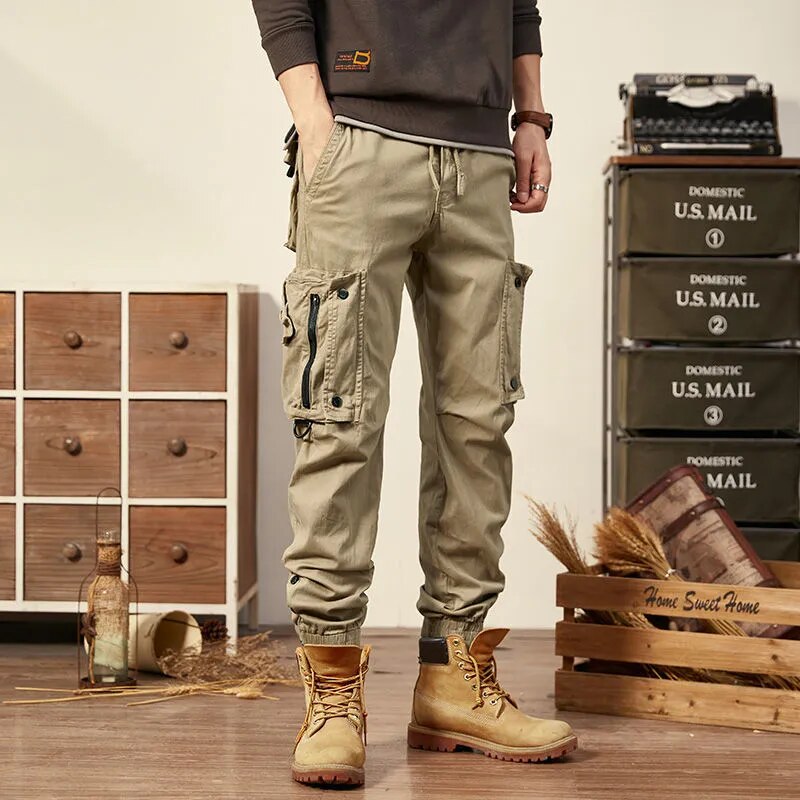 Multi-Pocket Cargo Pants