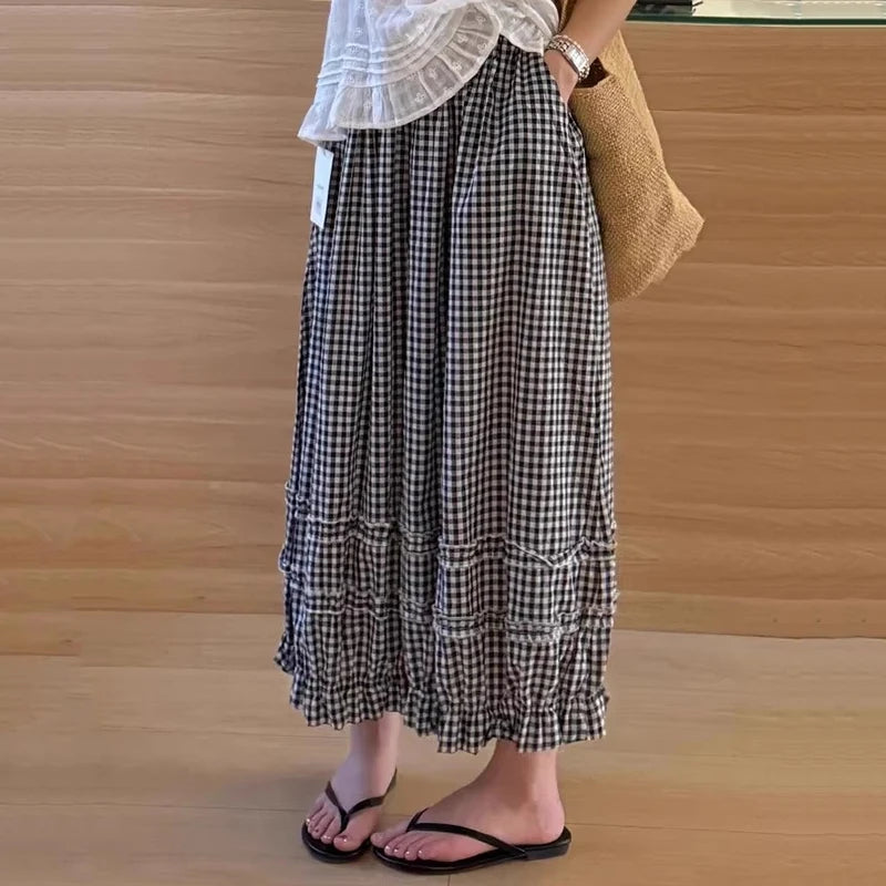 Lace Lantern Pants