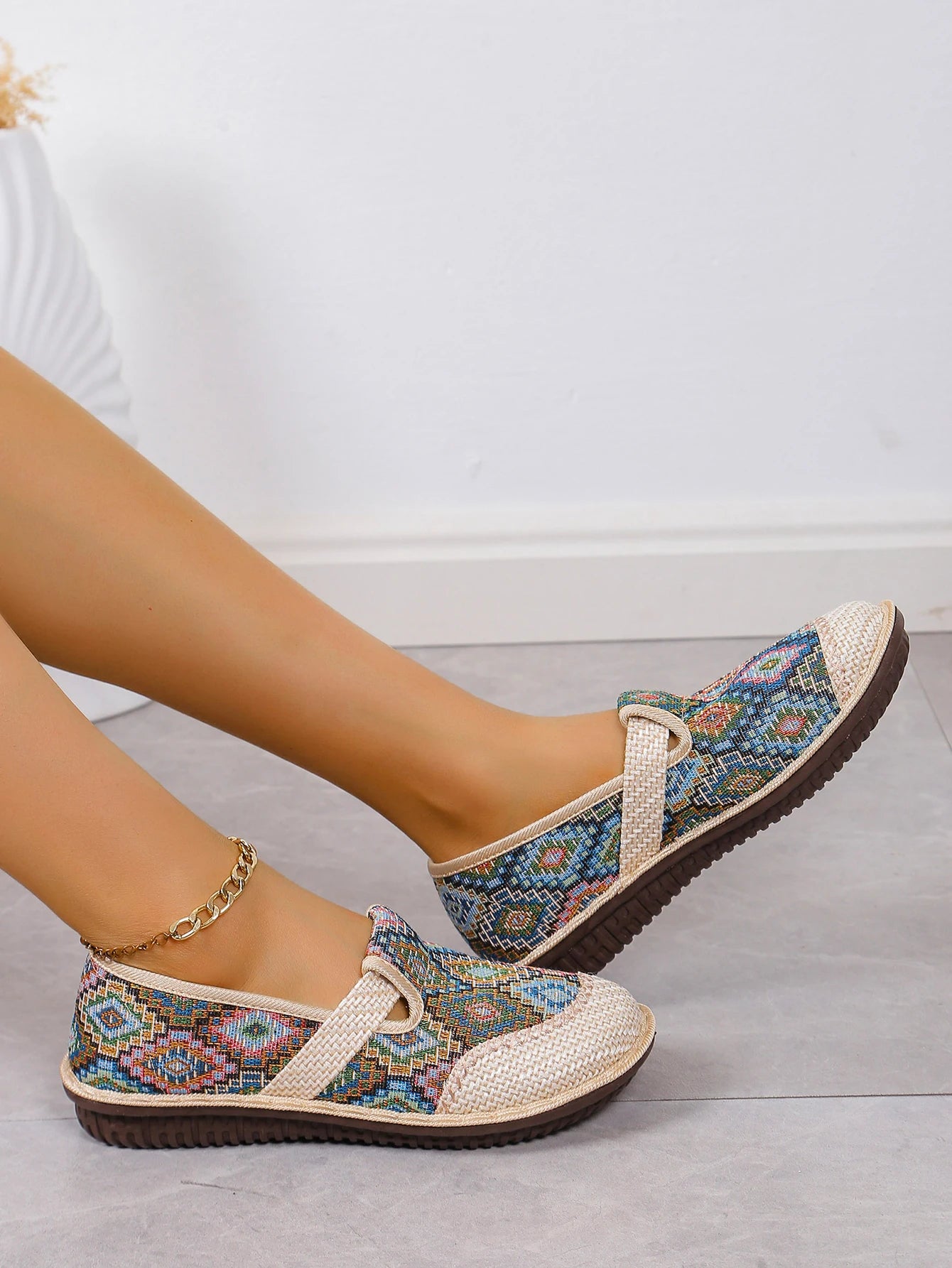 Boho Walking Sneakers