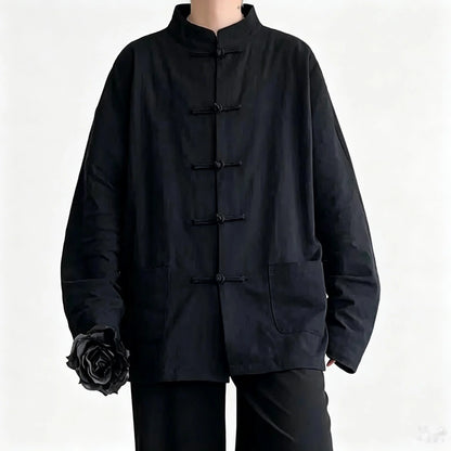 Stand-Collar Shirt