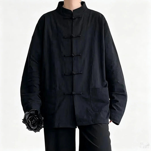 Stand-Collar Shirt